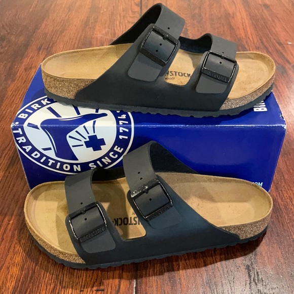Birkenstock Shoes - Birkenstock Arizona Black asst Hs